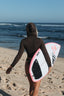 Zicatela surfhoodie - Brown with violet straps