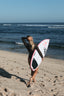 Zicatela surfhoodie - Brown with violet straps