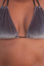 Etna top - Grey velvet